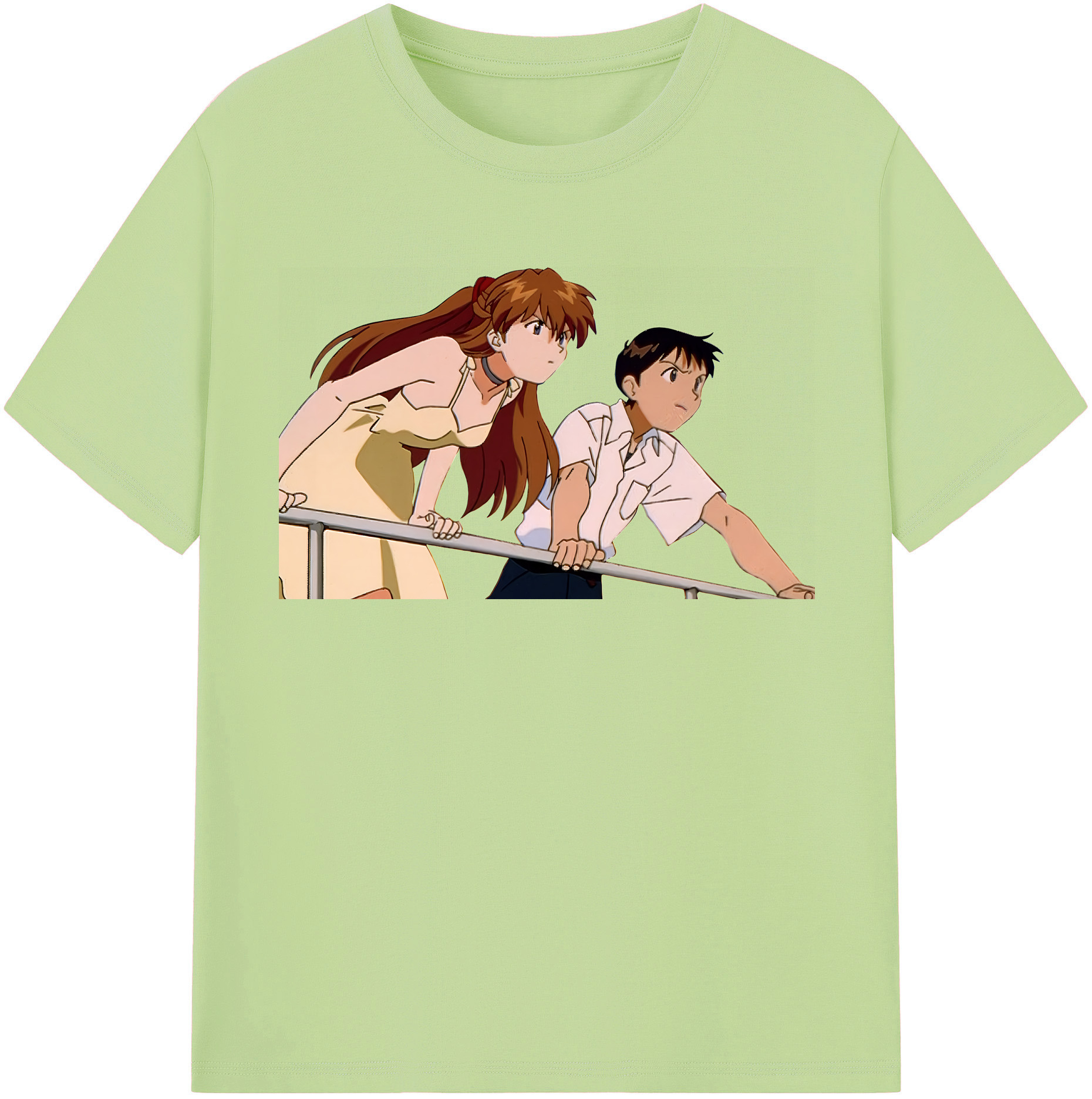 （画像用） EVA 新世紀エヴァンゲリオン 綿100％半袖Tシャツ（フロントプリント）